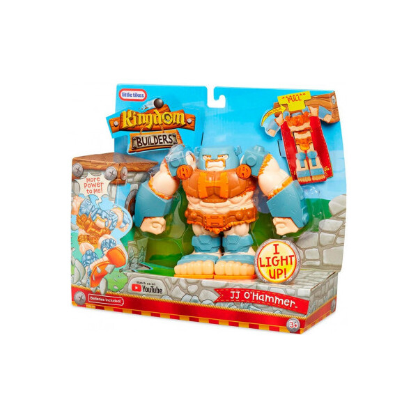 

Игровая фигурка трансформер со светом Kingdom Builders Джей Джей Молоток (648984)
