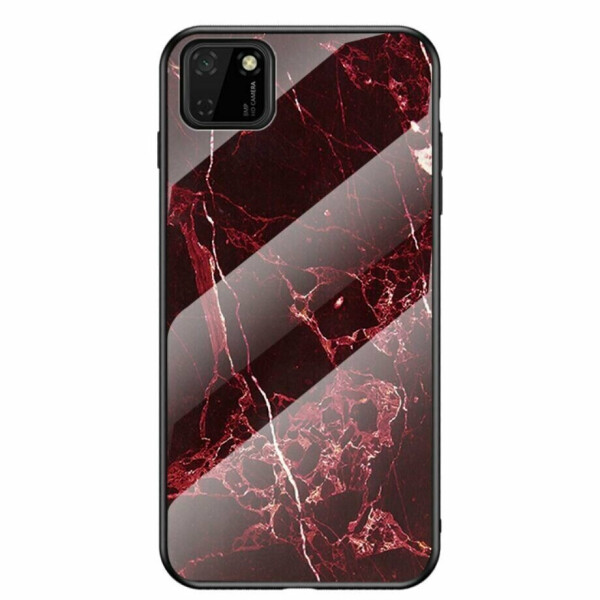 

Защитный чехол Deexe Gradient Pattern для Huawei Y5p - Red