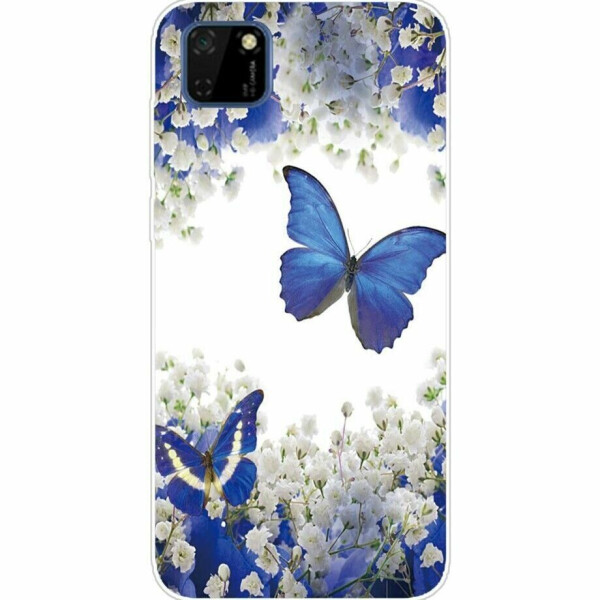 

Силиконовый (TPU) чехол Deexe Pretty Glossy для Huawei Y5p - Butterfly