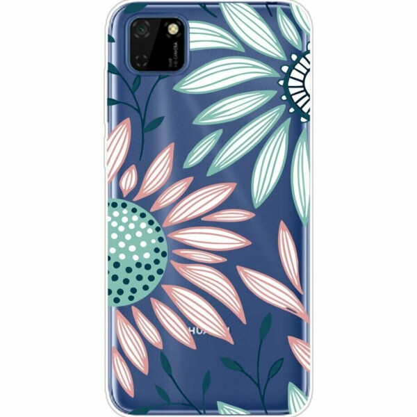 

Силиконовый (TPU) чехол Deexe Pretty Glossy для Huawei Y5p - Sunflower