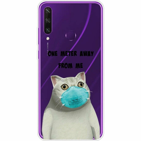 

Силиконовый (TPU) чехол Deexe Pretty Glossy для Huawei Y6p - One Meter away from Me