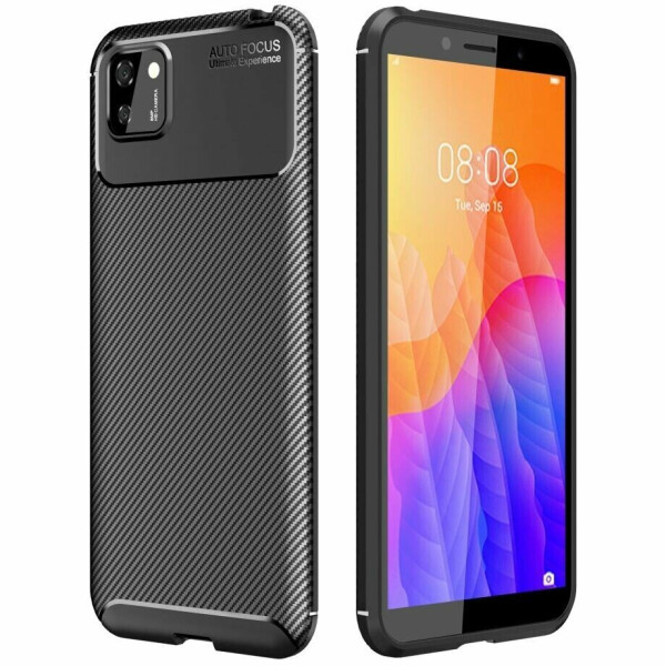 

Защитный чехол Deexe Fusion для Huawei Y5p - Black