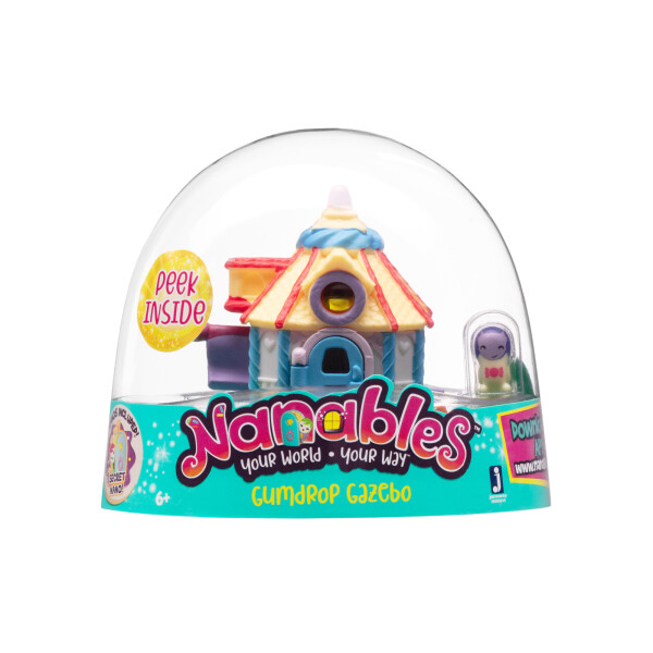 

Набор Jazwares Nanables Small house Город сладостей Конфетный домик (NNB0015)