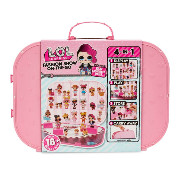 

Игровой набор с куклой L.O.L. Surprise! Показ мод нежно розового цвета (562696v)