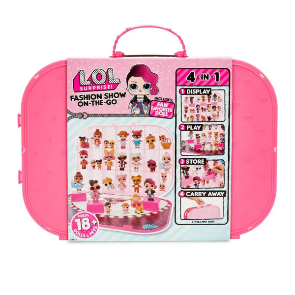 

Игровой набор с куклой L.O.L. Surprise! Показ мод ярко розового цвета (562689v)