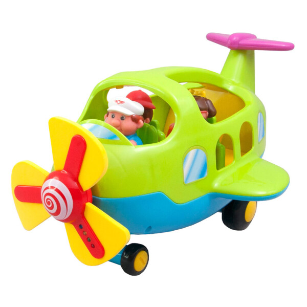 

Игровой набор Kiddieland Самолет путешественник на русском со световым эффектом (056895)