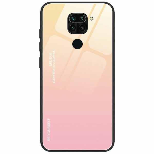 

Защитный чехол Deexe Gradient Color для Xiaomi Redmi Note 9 / Redmi 10X - Gold / Pink