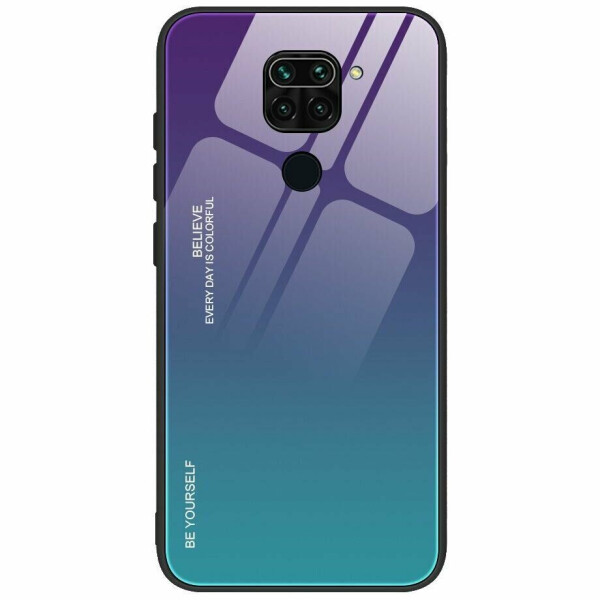 

Защитный чехол Deexe Gradient Color для Xiaomi Redmi Note 9 / Redmi 10X - Purple / Blue
