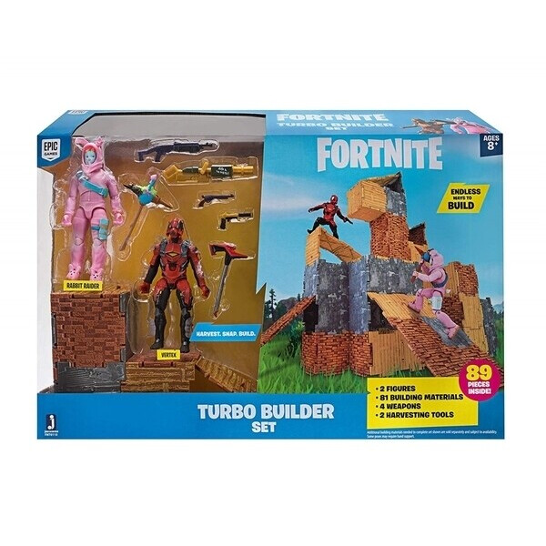 

Игровой набор Fortnite Jazwares Turbo Builder Set Rabbit Raider & Vertex S2 (FNT0115)