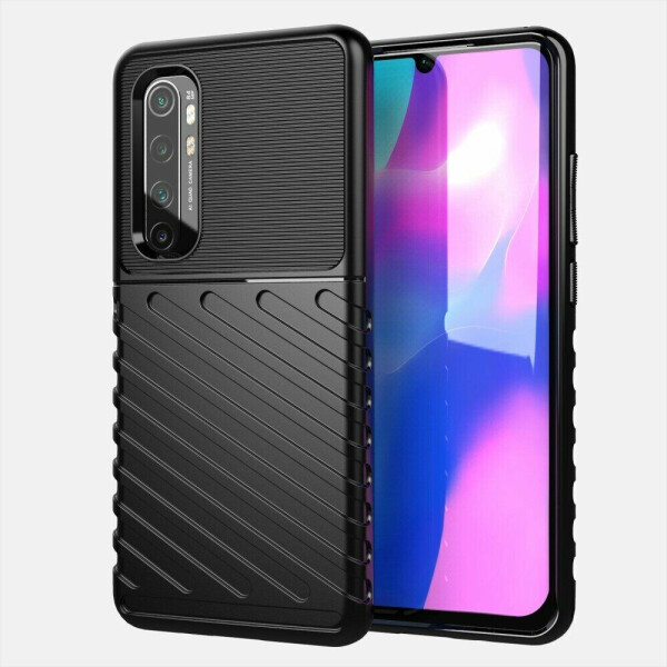 

Защитный чехол Deexe Thunder Series для Xiaomi Mi Note 10 Lite - Black
