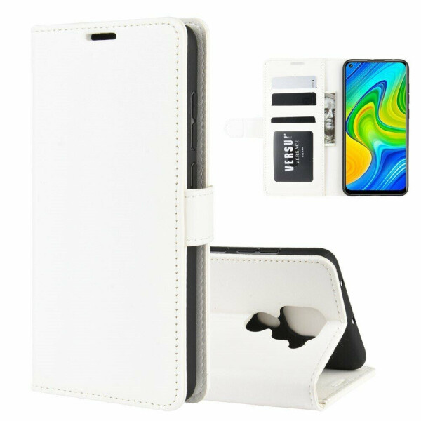 

Чехол-книжка Deexe Wallet Style для Xiaomi Redmi Note 9 / Redmi 10X - White