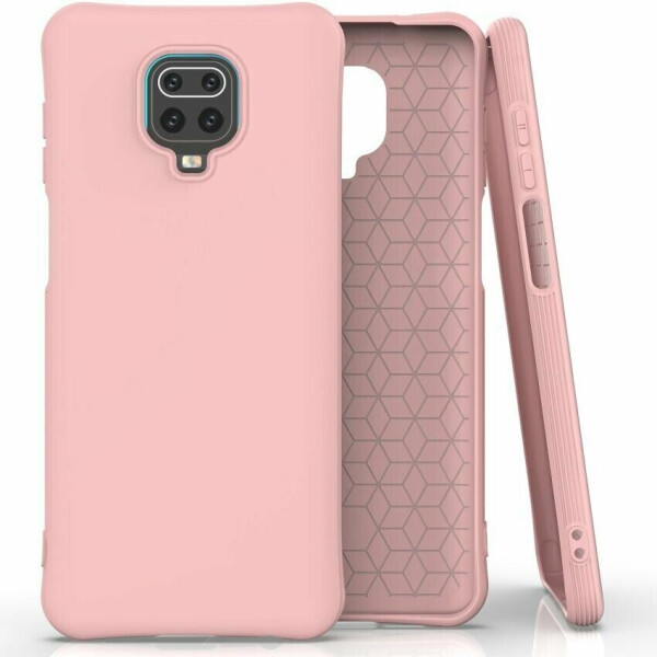 

Защитный чехол Deexe Soft Cover для Xiaomi Redmi Note 9 Pro / Note 9S / Note 9 Pro Max - Pink