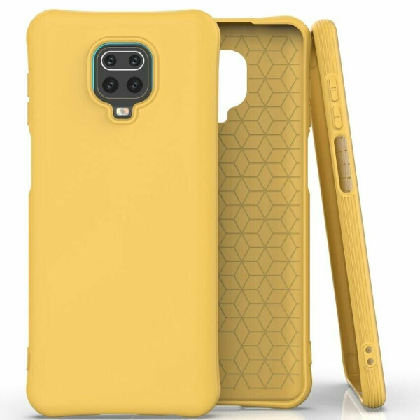 

Защитный чехол Deexe Soft Cover для Xiaomi Redmi Note 9 Pro / Note 9S / Note 9 Pro Max - Yellow