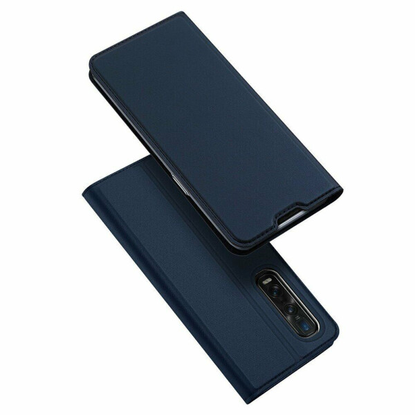 

Чехол-книжка DUX DUCIS Skin Pro для OPPO Find X2 Pro - Dark Blue