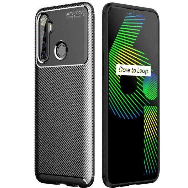 

Защитный чехол Deexe Fusion для Realme 6i - Black