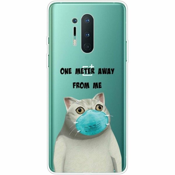 

Силиконовый (TPU) чехол Deexe Pretty Glossy для OnePlus 8 Pro - One Meter away from Me