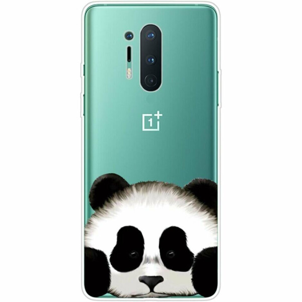 

Силиконовый (TPU) чехол Deexe Pretty Glossy для OnePlus 8 Pro - Panda