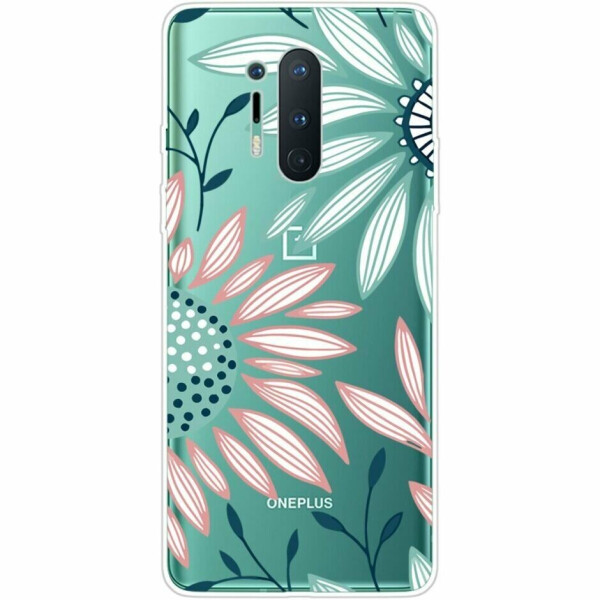 

Силиконовый (TPU) чехол Deexe Pretty Glossy для OnePlus 8 Pro - Sunflower
