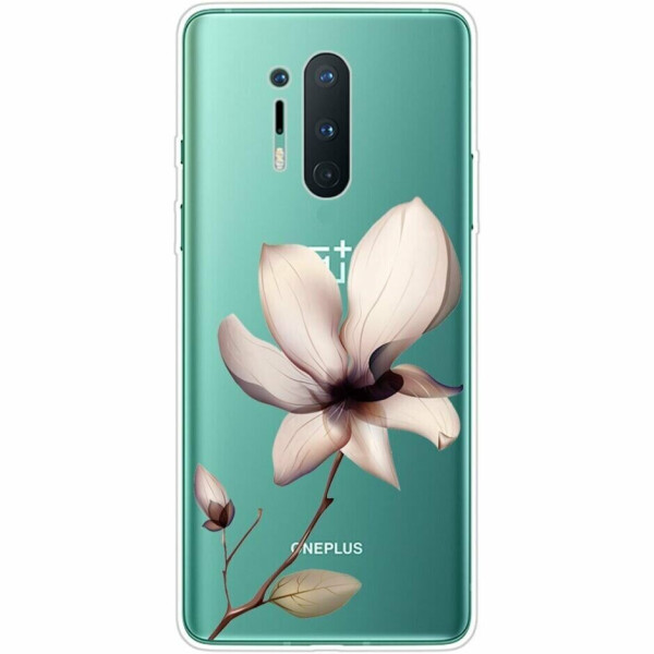 

Силиконовый (TPU) чехол Deexe Pretty Glossy для OnePlus 8 Pro - Lotus
