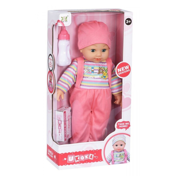 

Пупс Same Toy Ukoka в полосатом со звуком 45см (8023C4Ut)