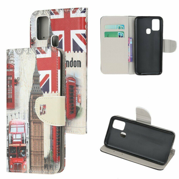 

Чехол-книжка Deexe Color Wallet для Samsung Galaxy A21s (A217) - Big Ben