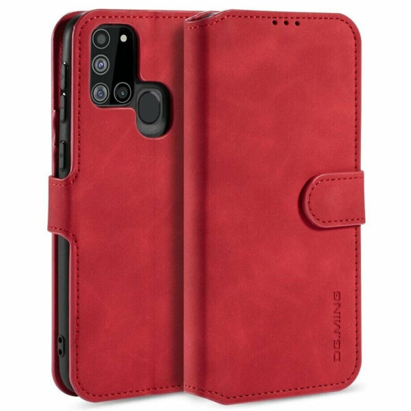 

Чехол DG.MING Retro Style для Samsung Galaxy A21s (A217) - Red