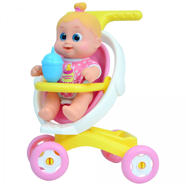 

Кукла Bouncin' Babies Bounie с коляской (801004)