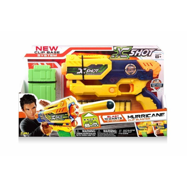 

Бластер ZURU Hurricane X-Shot Small (3693)
