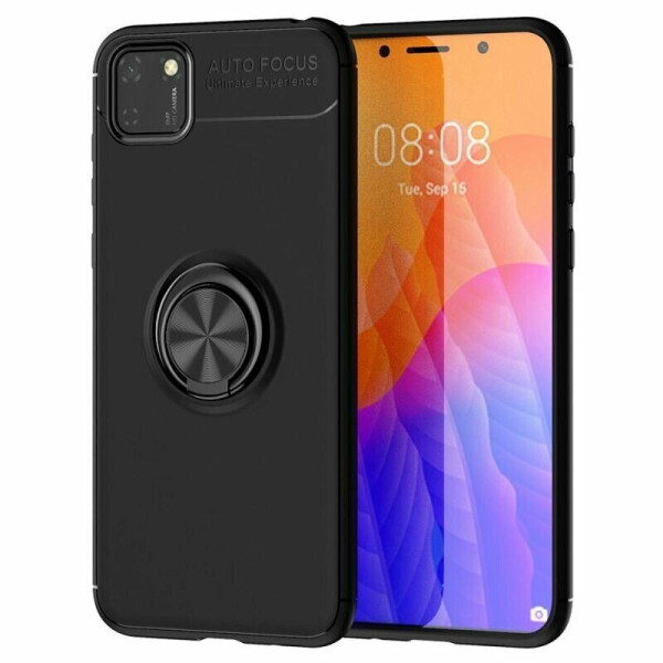 

Защитный чехол UniCase Magnetic Ring для Huawei Y5p - Black