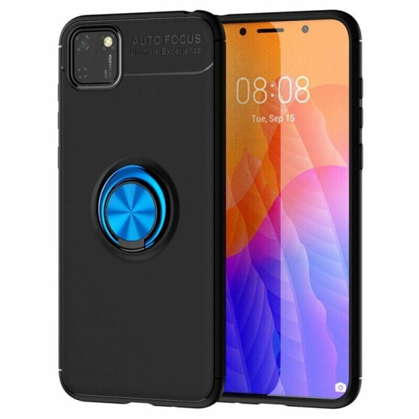 

Защитный чехол UniCase Magnetic Ring для Huawei Y5p - Black / Blue