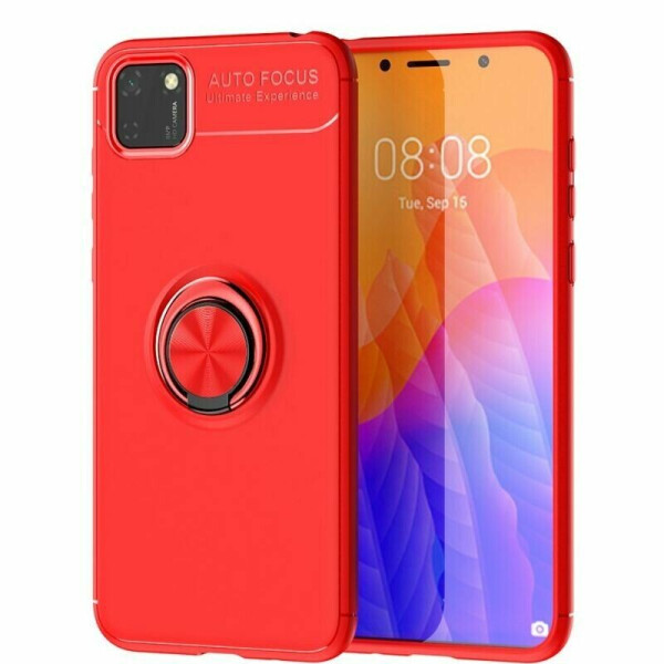 

Защитный чехол UniCase Magnetic Ring для Huawei Y5p - Red