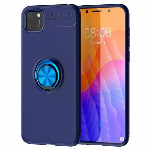 

Защитный чехол UniCase Magnetic Ring для Huawei Y5p - Blue