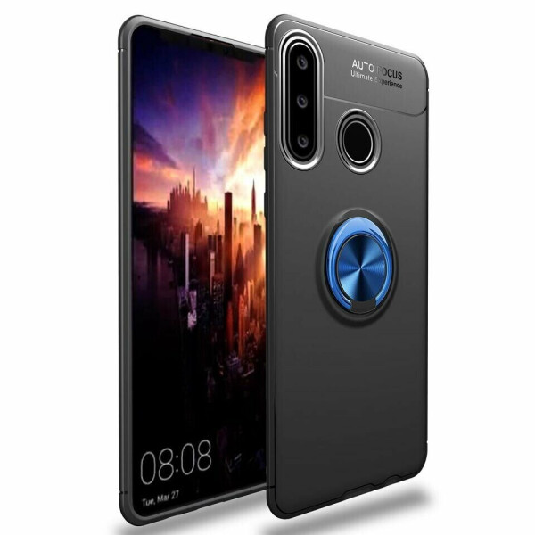 

Защитный чехол UniCase Magnetic Ring для Huawei Y6p - Black / Blue