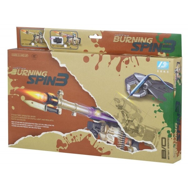 

Игрушечное оружие Same Toy Burning Spin3 Автомат (DF-13218BUt)