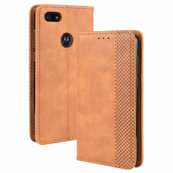 

Чехол Deexe Retro Style для Motorola Moto E6 Play (XT2029) - Brown