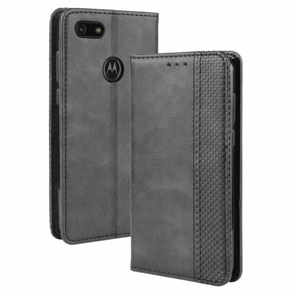 

Чехол Deexe Retro Style для Motorola Moto E6 Play (XT2029) - Black