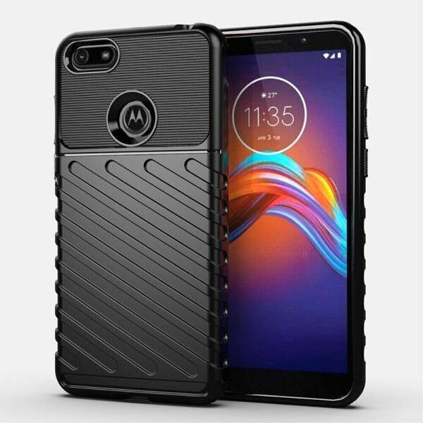 

Защитный чехол Deexe Thunder Series для Motorola Moto E6 Play (XT2029) - Black