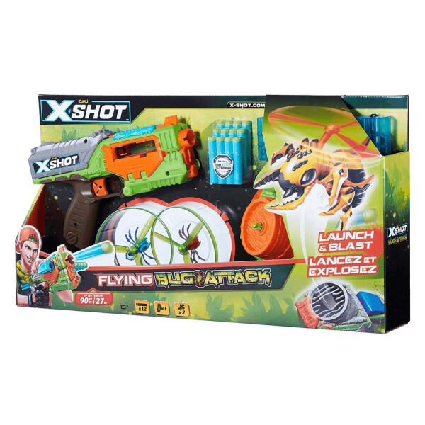 

Бластер X-Shot Атака по летающим жукам (4821)