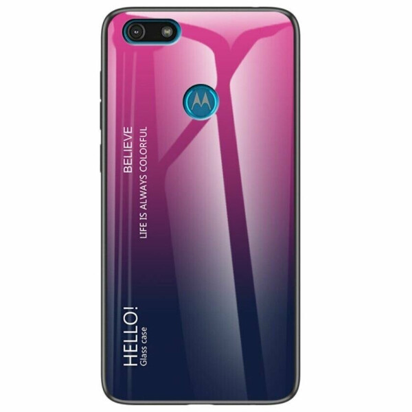 

Защитный чехол Deexe Gradient Color для Motorola Moto E6 Play (XT2029) - Rose / Dark Blue