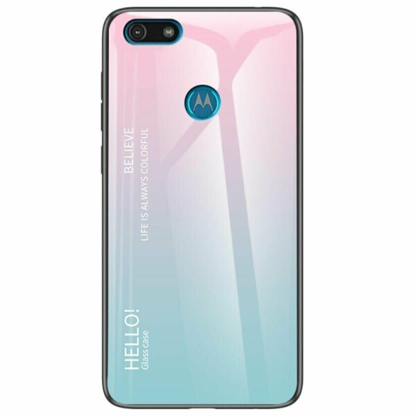 

Защитный чехол Deexe Gradient Color для Motorola Moto E6 Play (XT2029) - Pink / Cyan