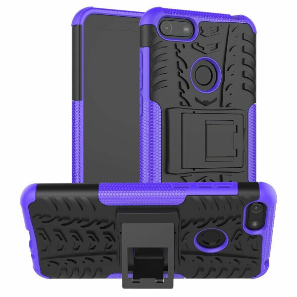 

Защитный чехол UniCase Hybrid X для Motorola Moto E6 Play (XT2029) - Black / Purple