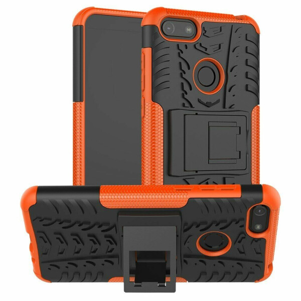 

Защитный чехол UniCase Hybrid X для Motorola Moto E6 Play (XT2029) - Black / Orange