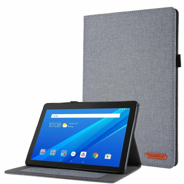 

Чехол Deexe Cloth Style для Lenovo Tab E10 TB-X104F - Grey