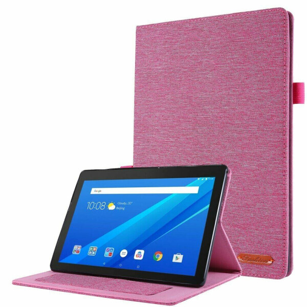 

Чехол Deexe Cloth Style для Lenovo Tab E10 TB-X104F - Rose