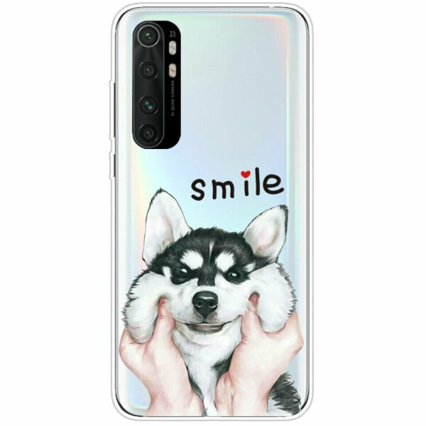

Силиконовый (TPU) чехол Deexe Pretty Glossy для Xiaomi Mi Note 10 Lite - Dog