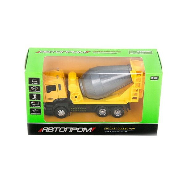 

Автомодель Автопром 1:50 Бетономешалка (5004)