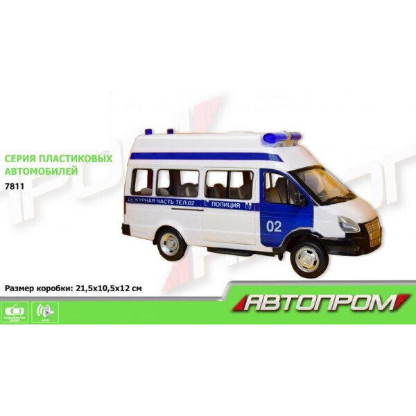 

Игровая полицейская машина Автопром (7811)
