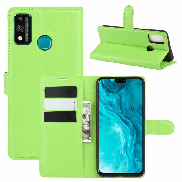 

Чехол-книжка Deexe Book Type для Huawei Honor 9X Lite - Green