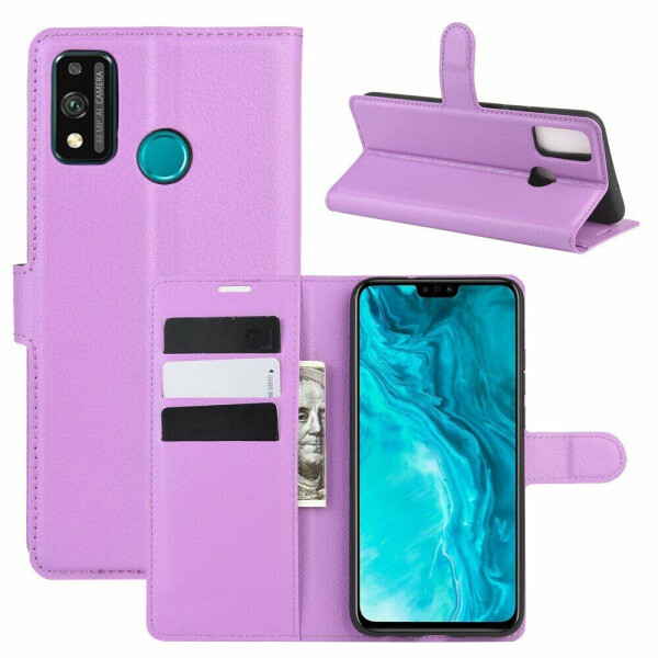 

Чехол-книжка Deexe Book Type для Huawei Honor 9X Lite - Purple