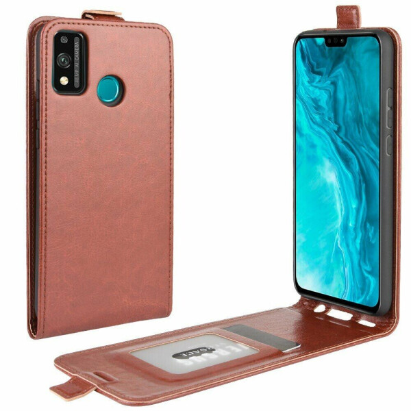 

Чехол Deexe Flip Case для Huawei Honor 9X Lite - Brown